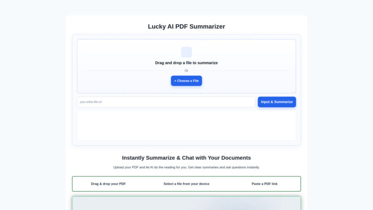 Popular AI Pdf Summarizer AI Tool Review