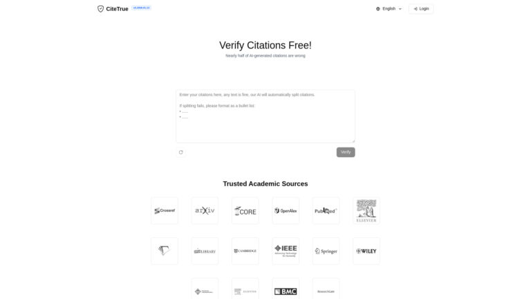 Powerful Citetrue AI Tool Review