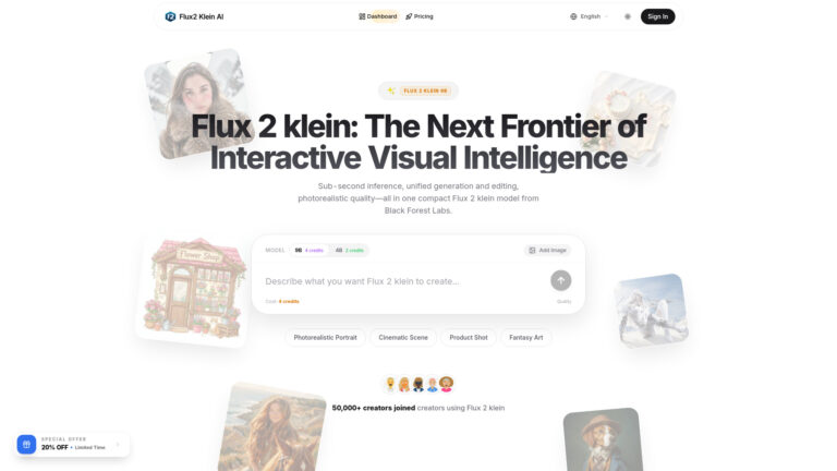 Advanced Flux 2 Klein AI Image Generator AI Tool Review