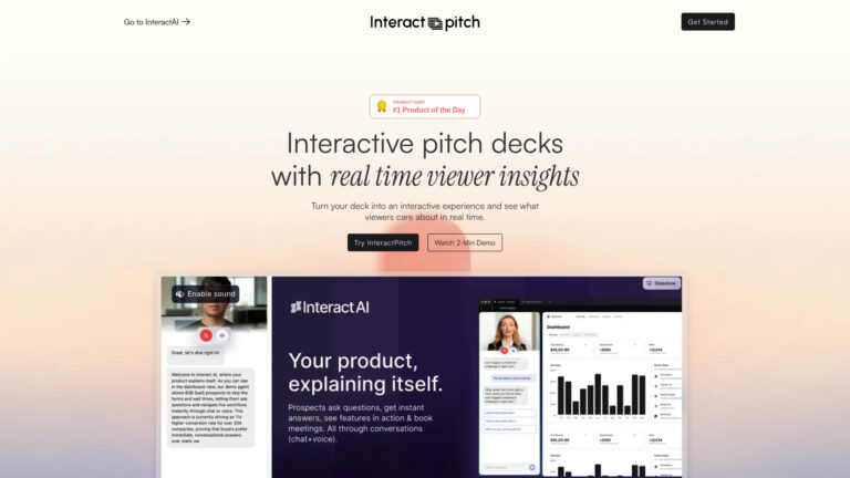 Top Interactpitch AI Tool Review