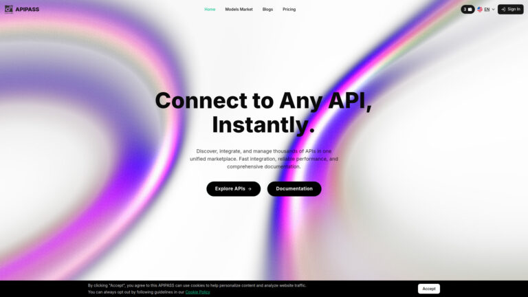 New Apipass Api Marketplace AI Tool Review