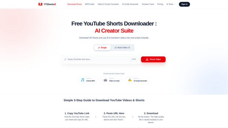 Top Ytshortsdl.net AI Tool Review