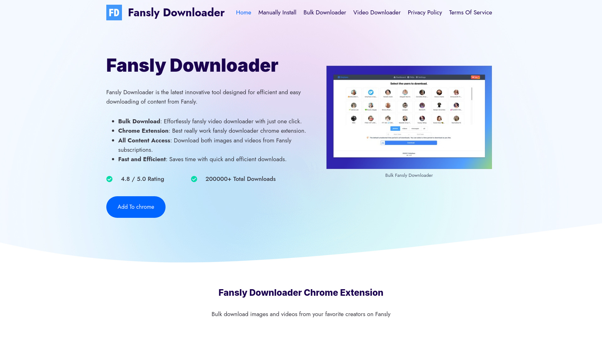 Fansly Downloader logo