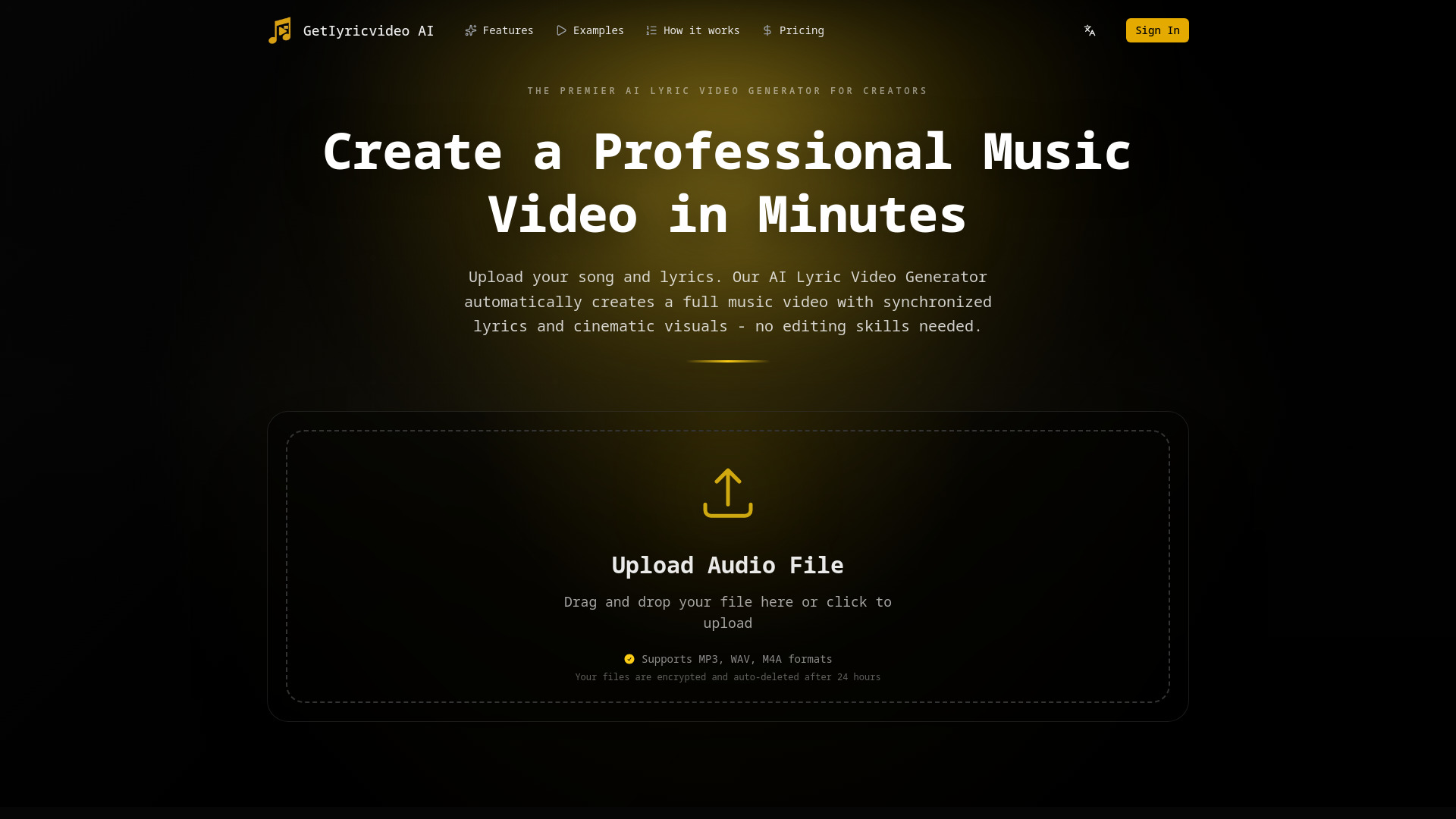 GetLyricVideo AI logo