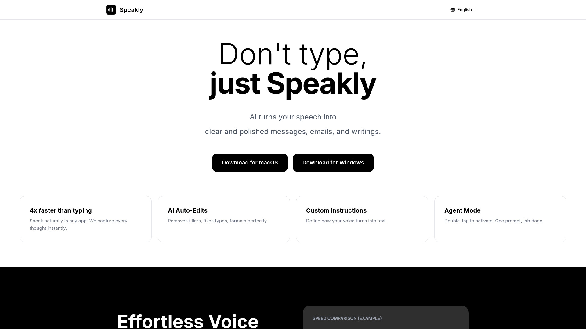 Genspark Speakly