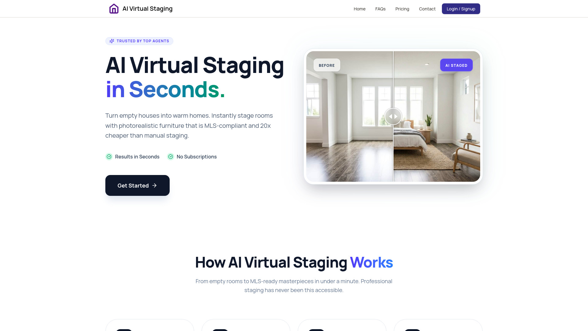 AI Virtual Staging