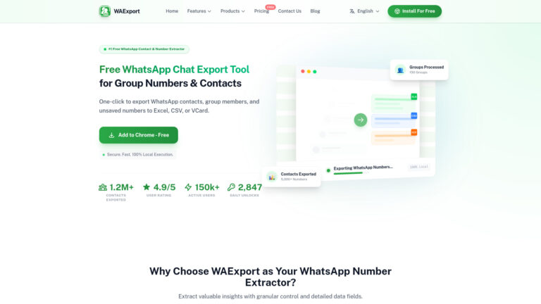 New Wa Export AI Tool Review