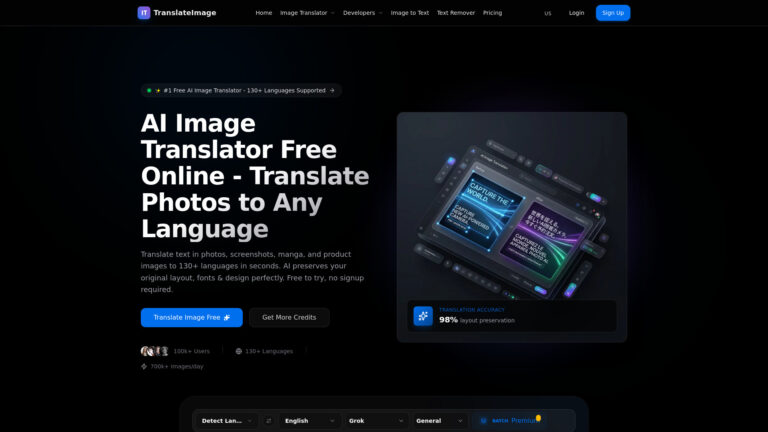 Best Translateimage AI Tool Review