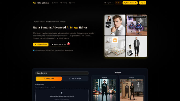 Smart Nana Banana AI Image Editor AI Tool Review