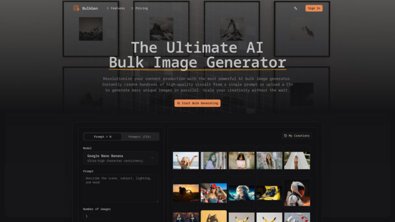 Innovative Bulk Image Generator AI Tool Review