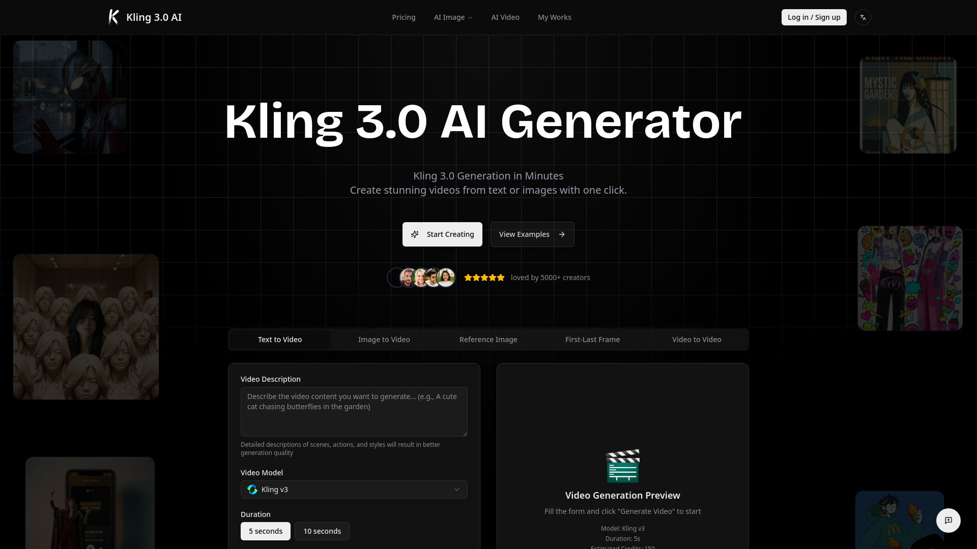 Kling 3.0 AI logo
