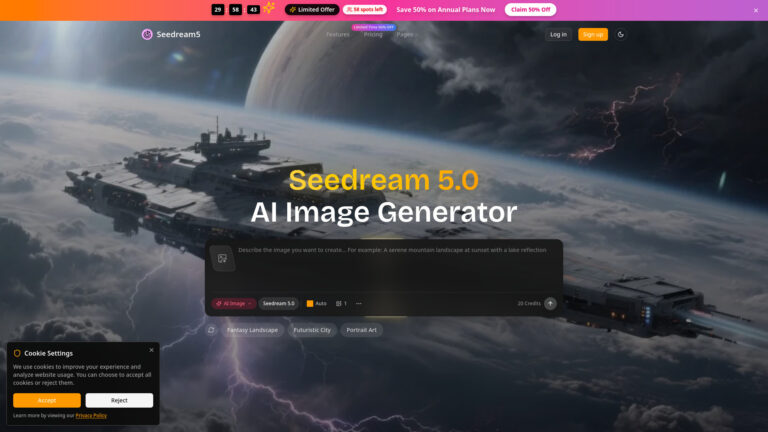 New Seedream 5.0 AI Image Generator AI Tool Review