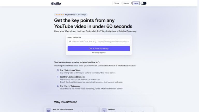 Powerful Gistilo AI Tool Review