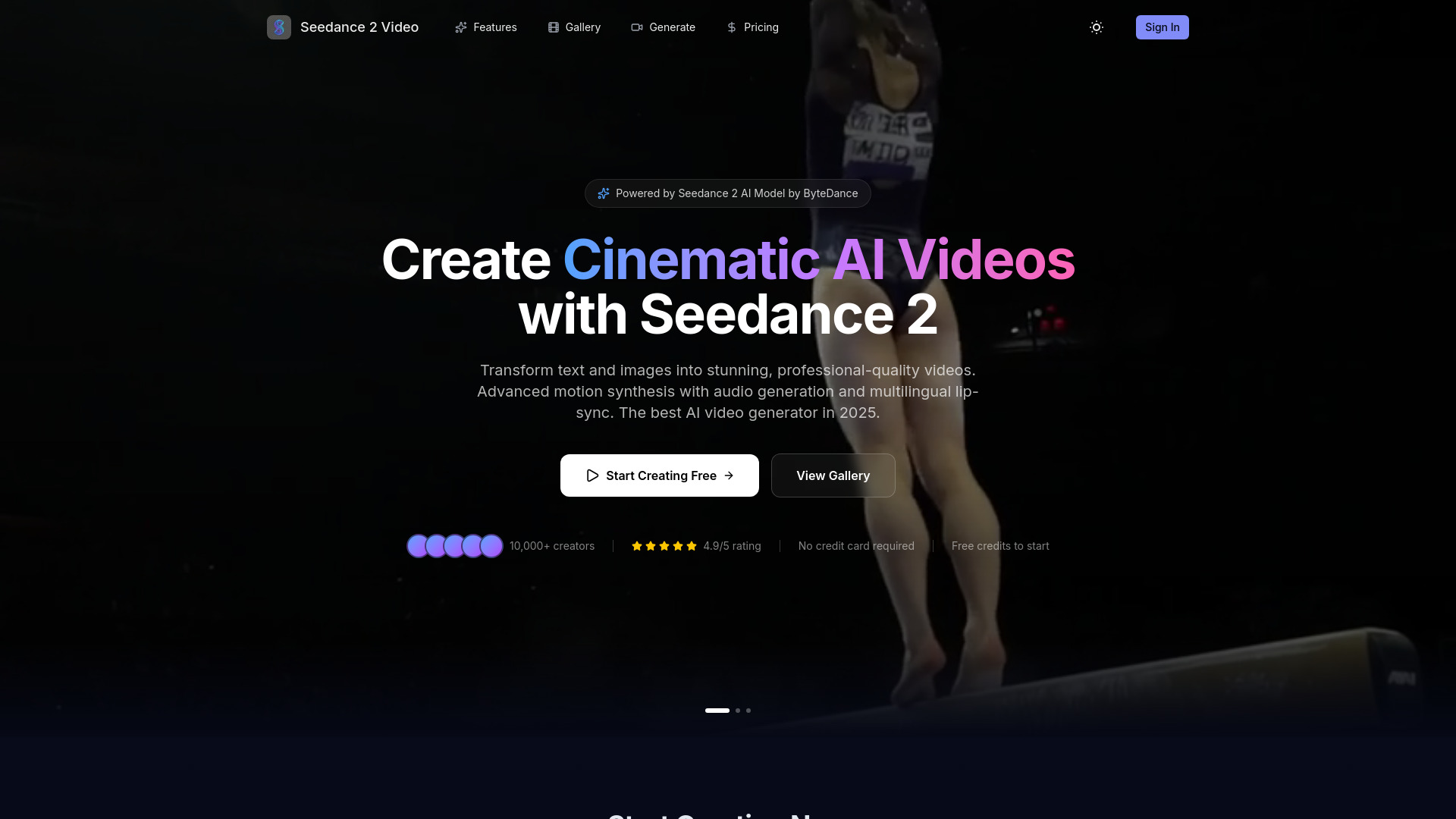 Seedance 2 Video Generator