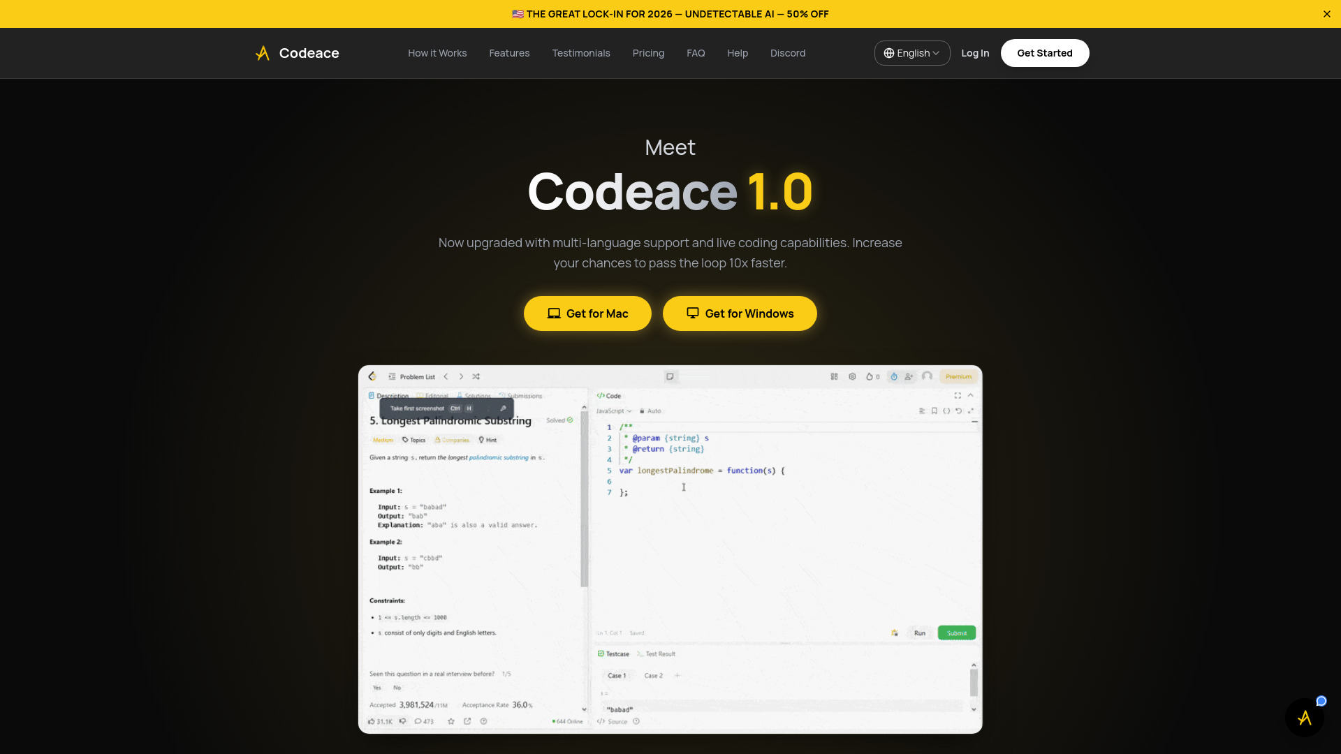 Codeace logo