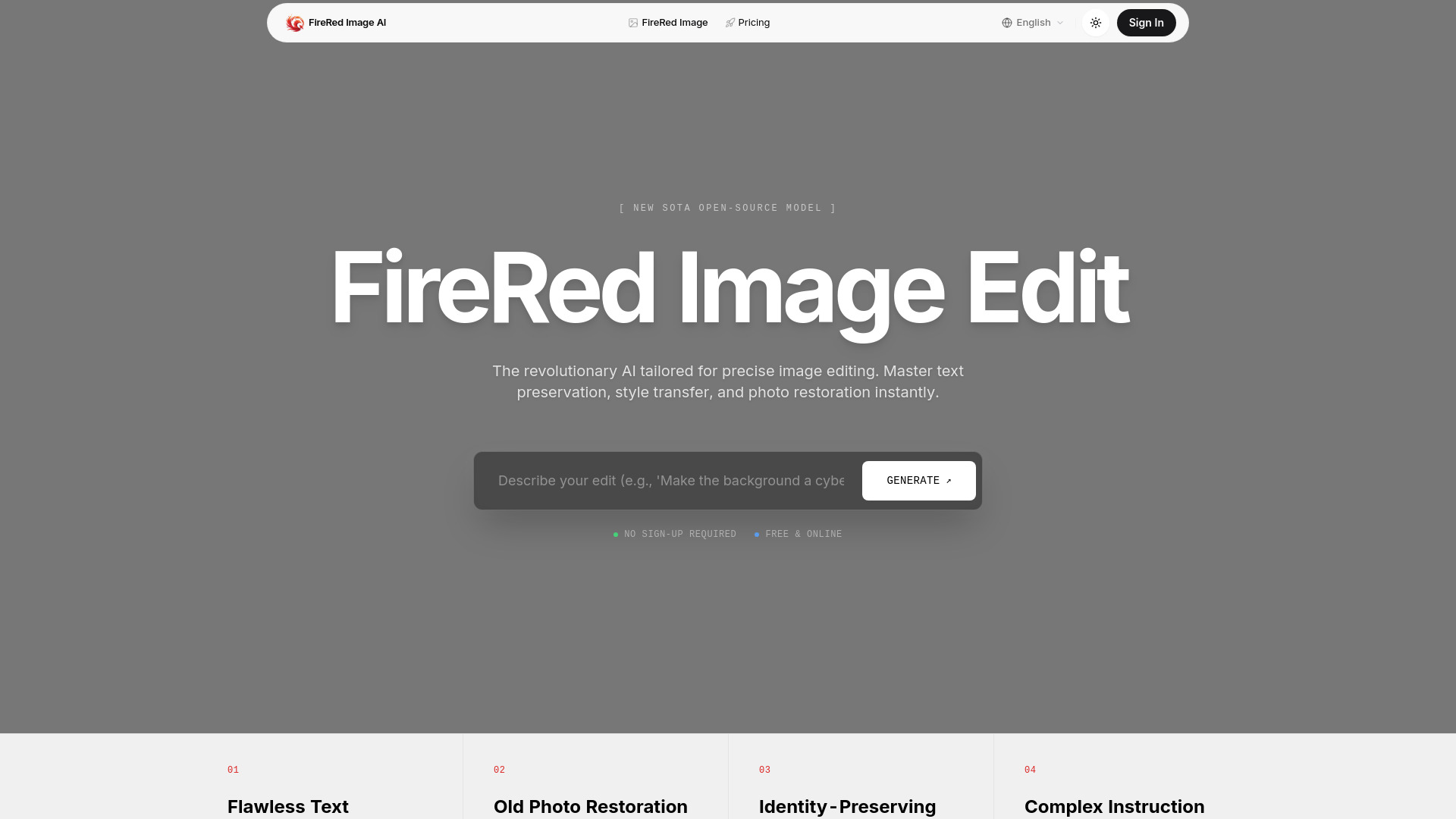 FireRed Image AI