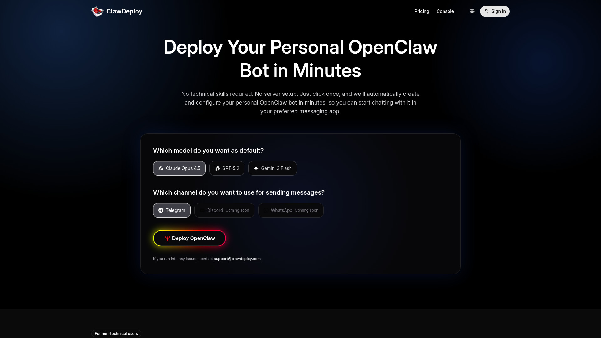 ClawDeploy