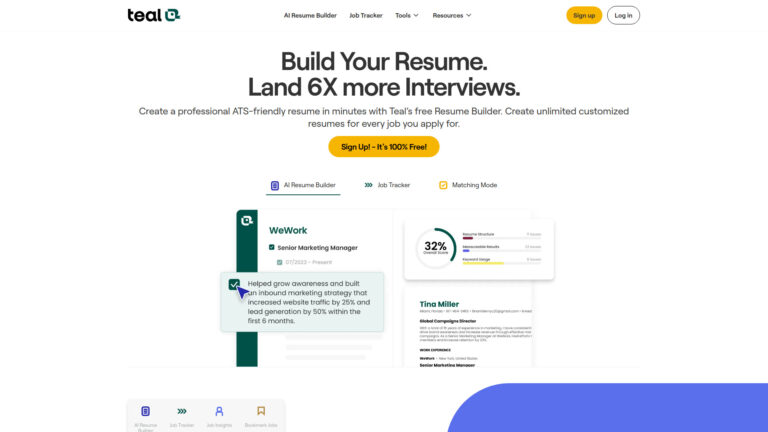 Advanced Teal AI Tool Review