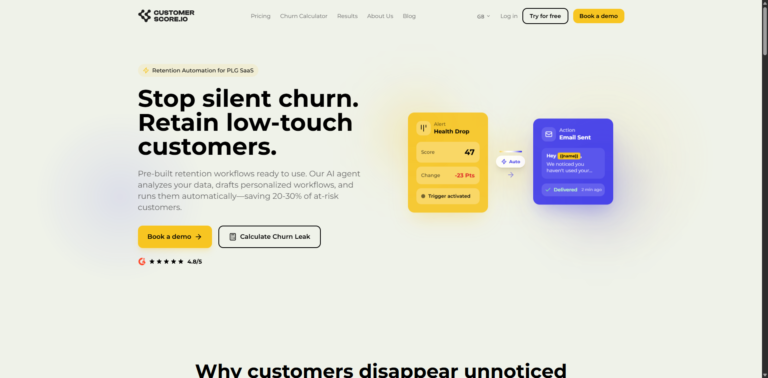 Best Customerscore.io AI Tool Review