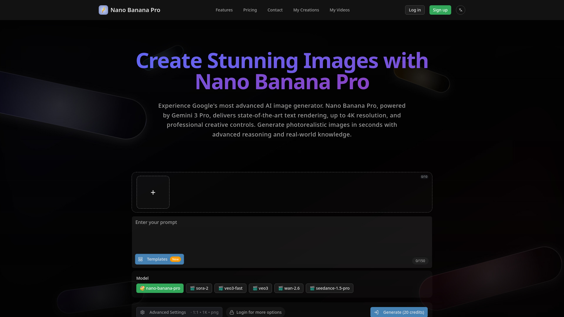 nano banana pro studio
