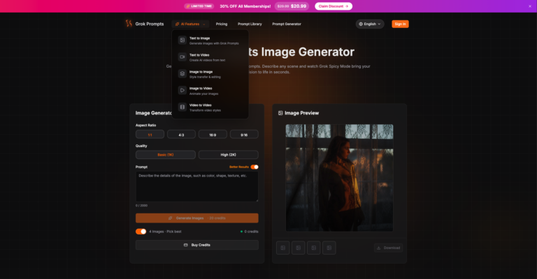 Top Grok Prompts AI Tool Review