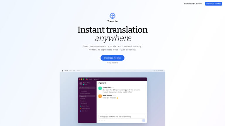 Best Translite AI Tool Review