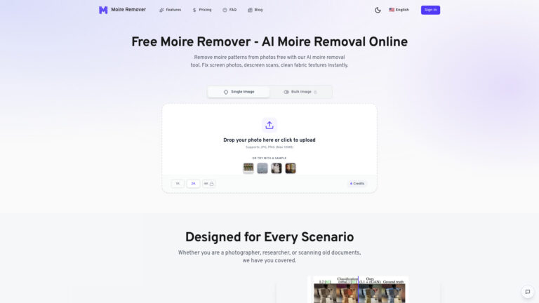 Top AI Moire Remover AI Tool Review