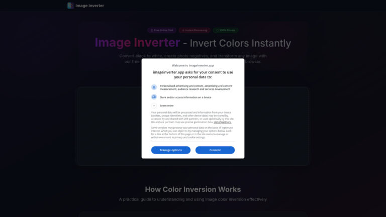 Advanced Image Inverter AI Tool Review