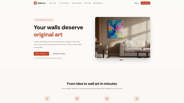 Innovative Wallnora AI Tool Review