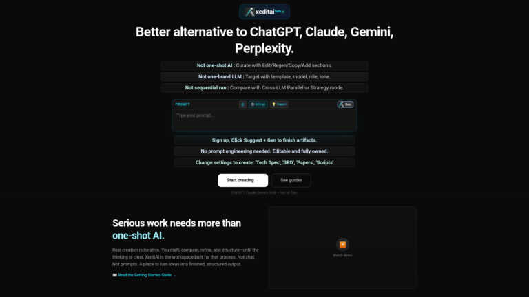 Advanced Xeditai AI Tool Review