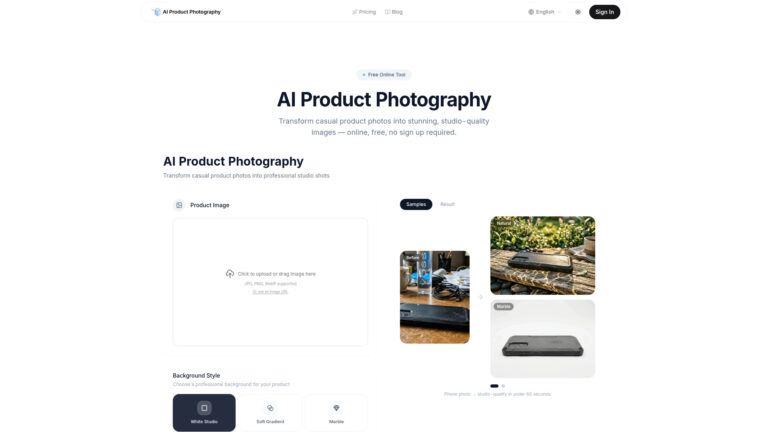 Innovative AI Product Photography AI Tool Review