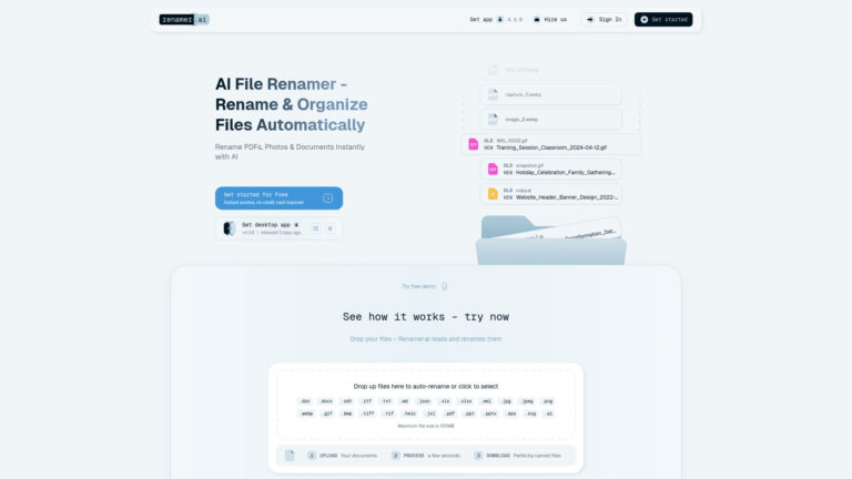 Free Renamer.ai AI Tool Review