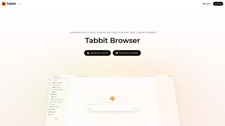 New Tabbit Browser AI Tool Review