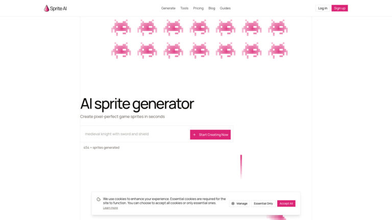 Popular Sprite AI Tool Review