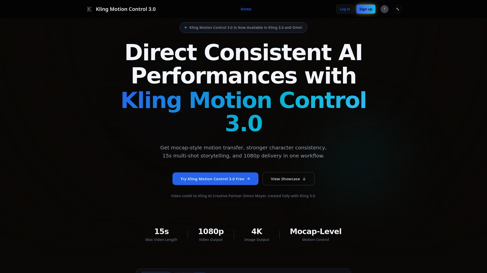 Kling AI 3.0 Motion Control