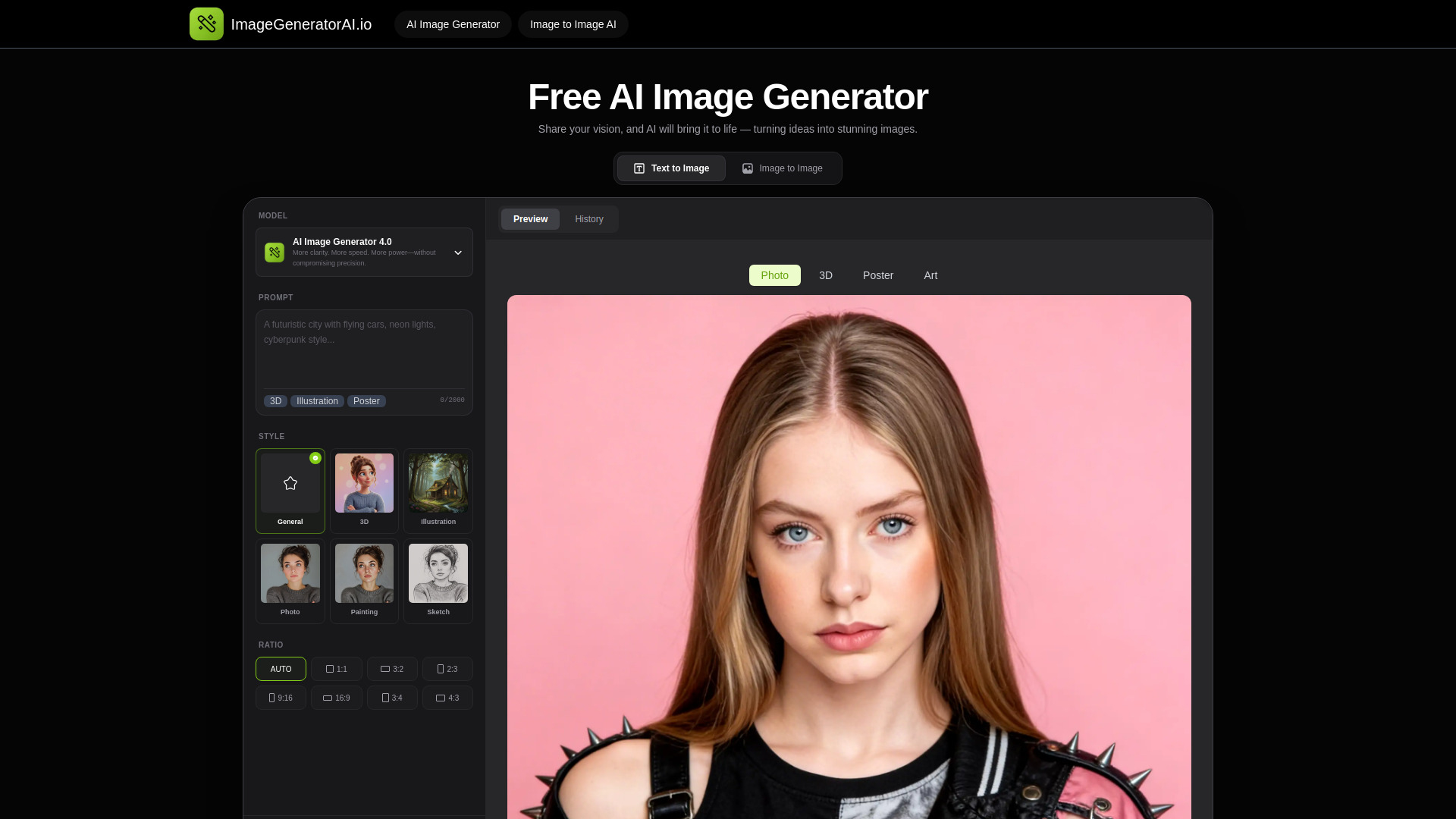 ImageGeneratorAI.io