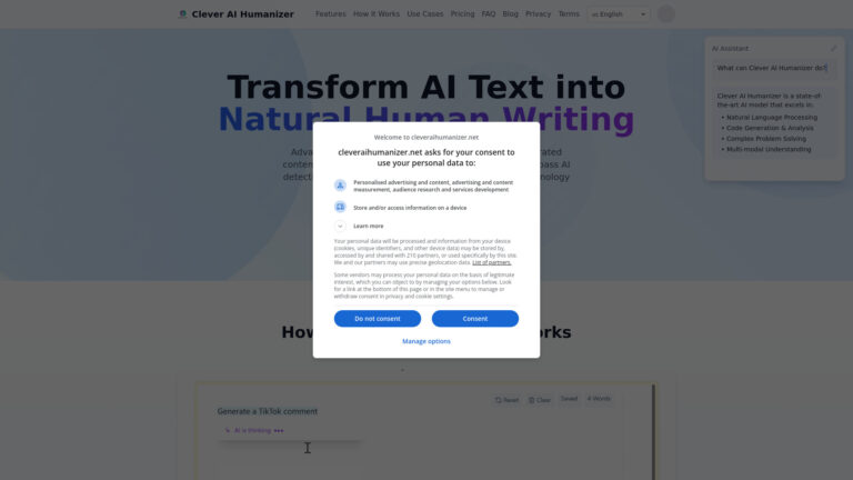 Popular Clever AI Humanizer AI Tool Review