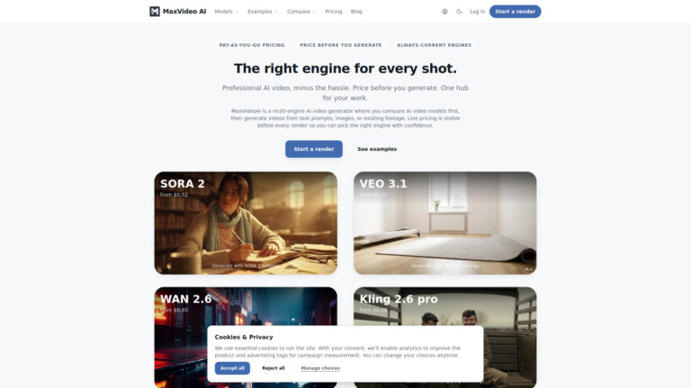 New Maxvideoai AI Tool Review