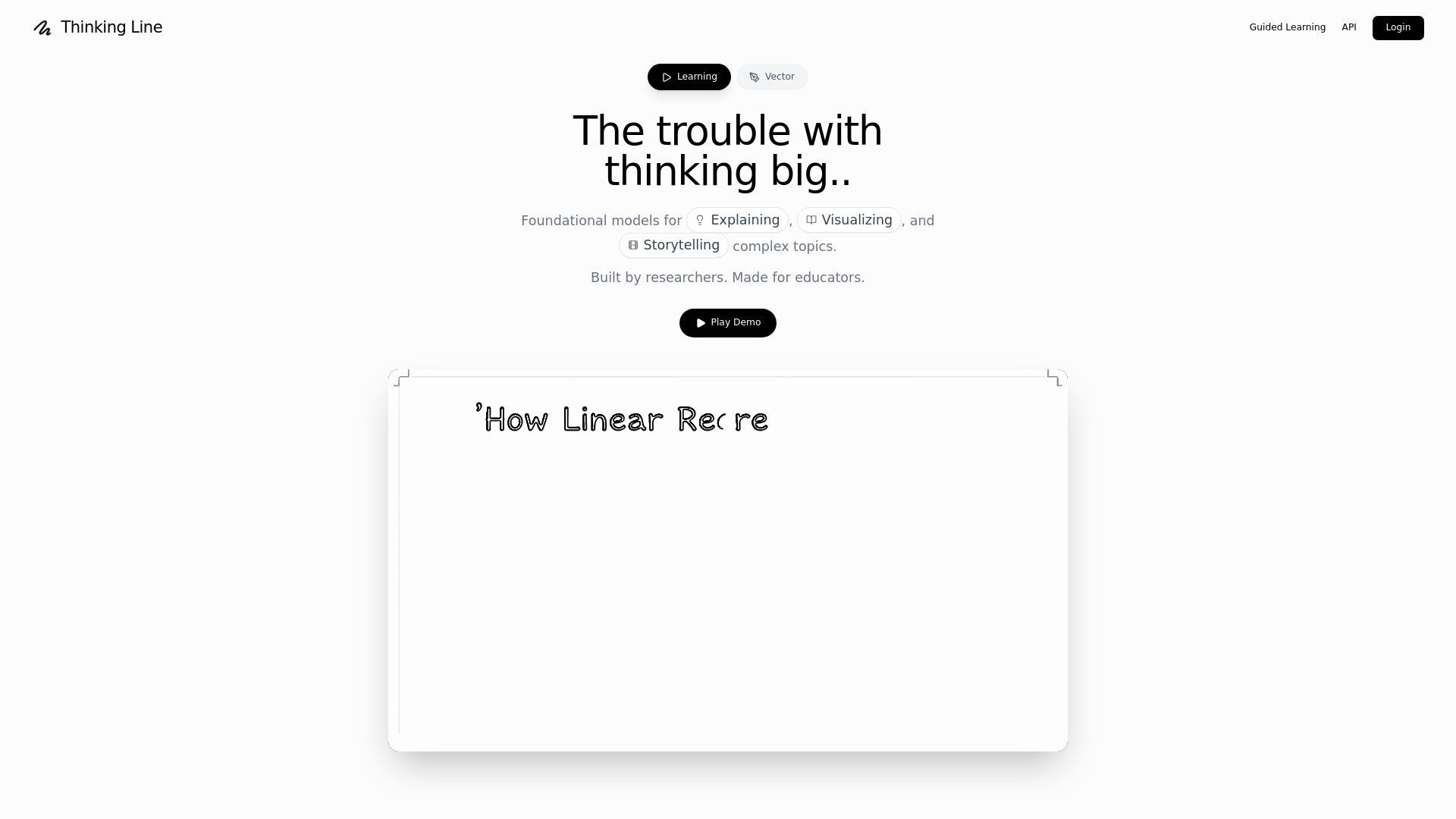 Thinking Line