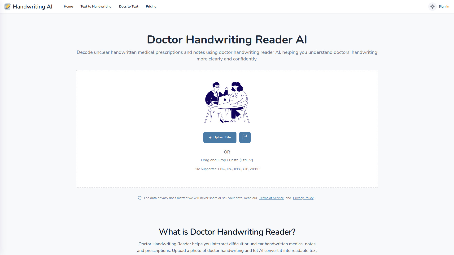 Doctor Handwriting Reader AI
