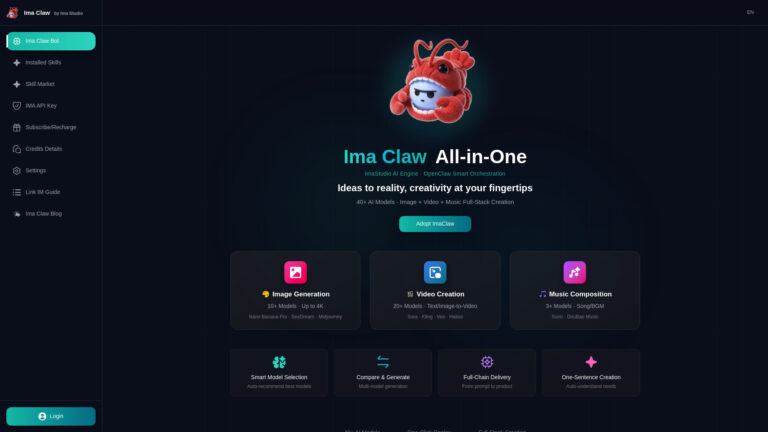 Ima Studio Claw AI Tool Review
