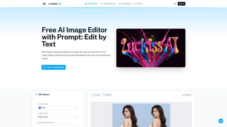 Free AI Image Editor With Prompt AI Tool Review