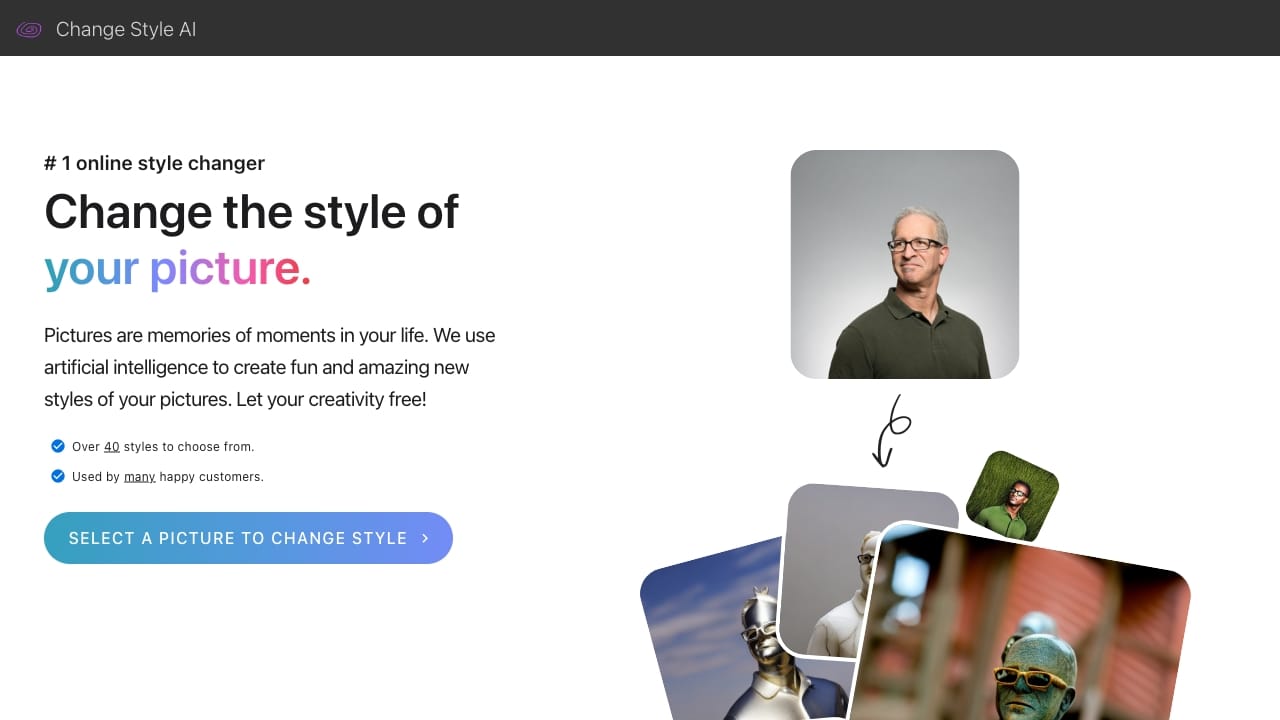 Change Style AI logo