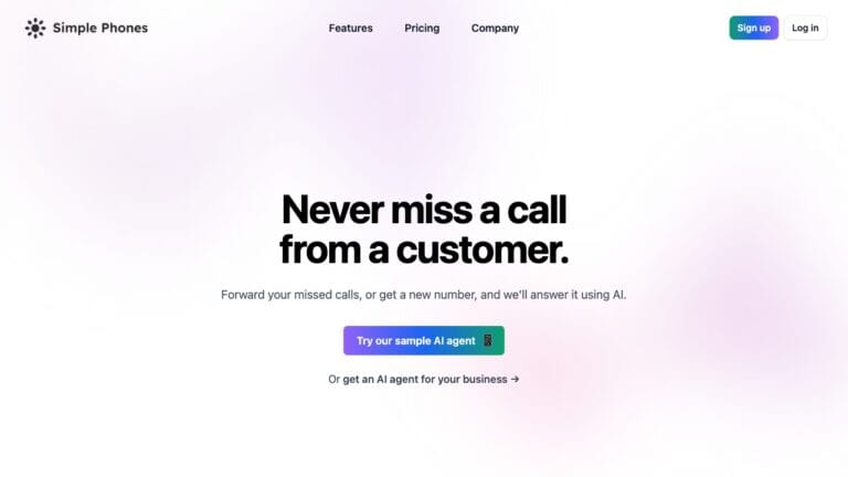 New Simple Phones AI Tool Review