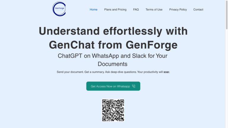 Innovative Genforge AI Tool Review