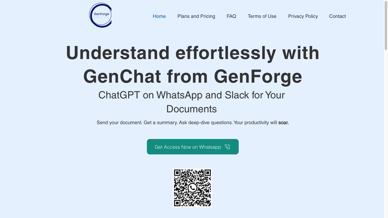GenForge logo