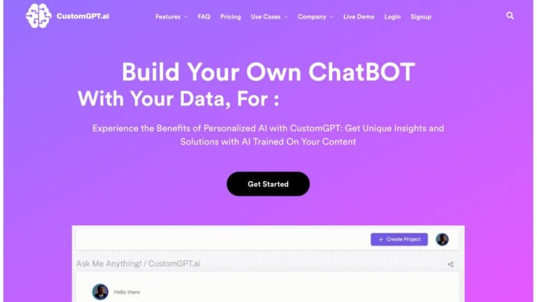 Innovative Customgpt AI Tool Review