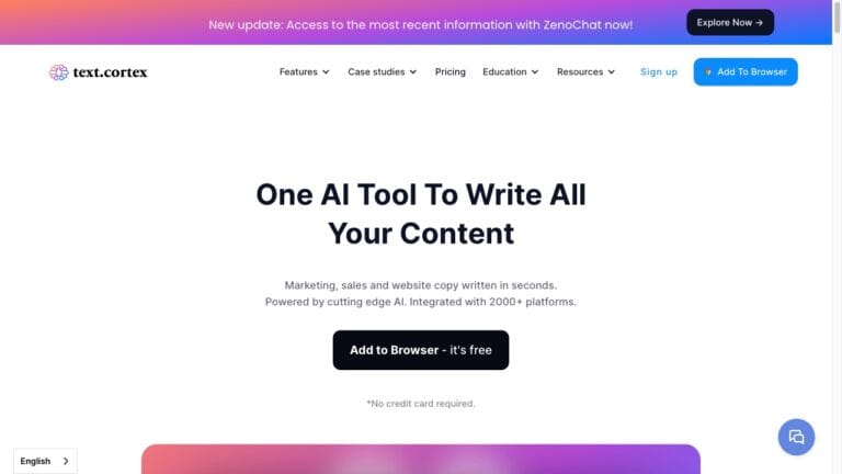 Free Textcortex AI Tool Review
