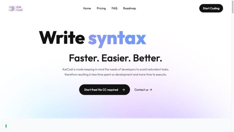 Trending Askcodi AI Tool Review