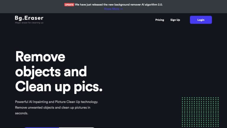 Advanced Bgeraser AI Tool Review